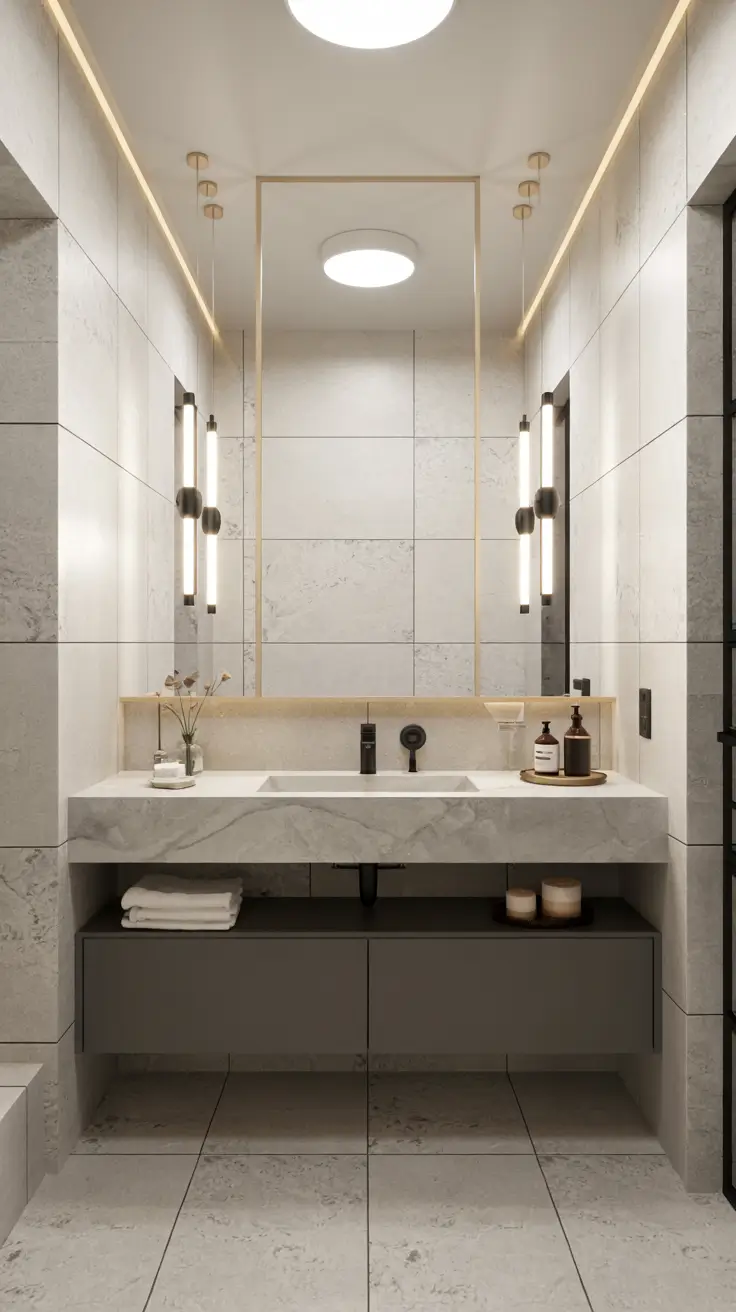 28 Bathroom Light Fixtures Ideas 2026: Modern, Industrial, and Art Deco Lighting Trends