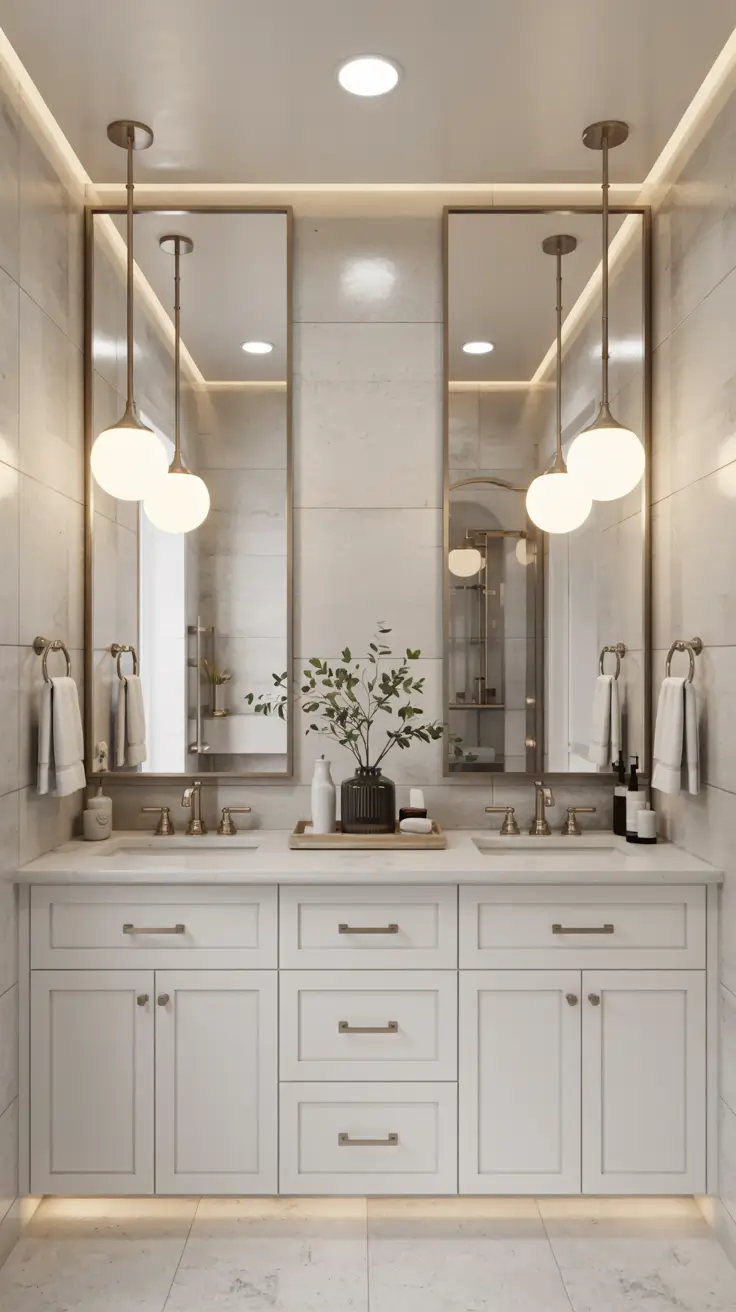 28 Bathroom Light Fixtures Ideas 2026: Modern, Industrial, and Art Deco Lighting Trends