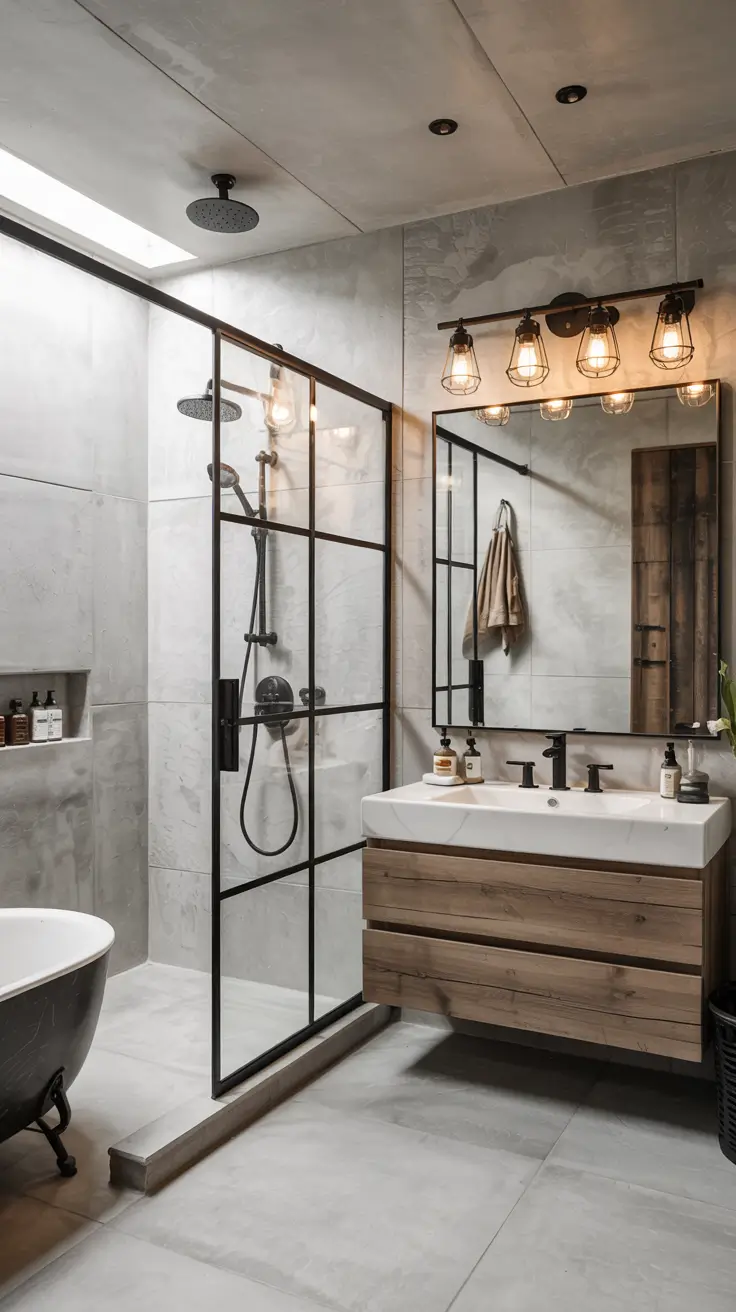 28 Bathroom Light Fixtures Ideas 2026: Modern, Industrial, and Art Deco Lighting Trends
