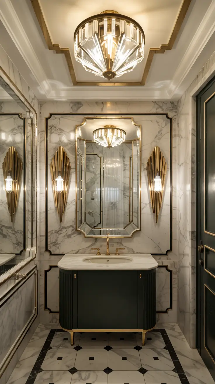 28 Bathroom Light Fixtures Ideas 2026: Modern, Industrial, and Art Deco Lighting Trends