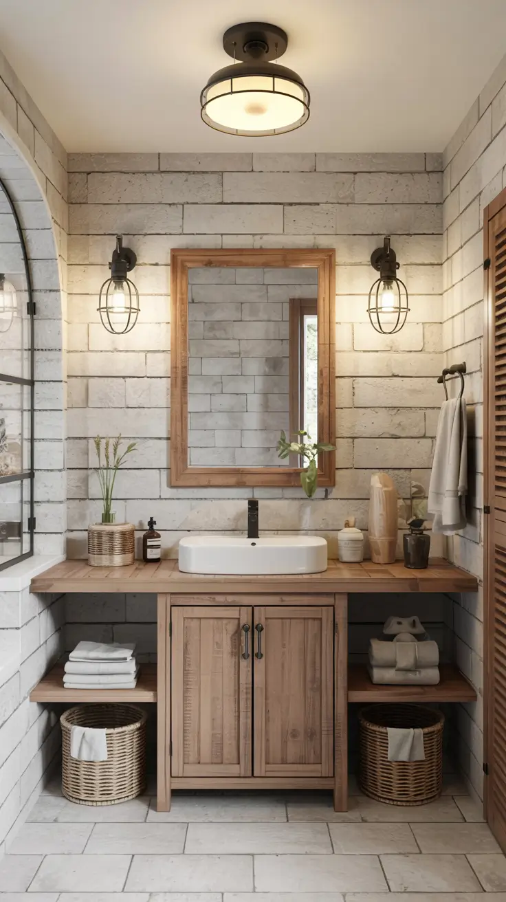 28 Bathroom Light Fixtures Ideas 2026: Modern, Industrial, and Art Deco Lighting Trends