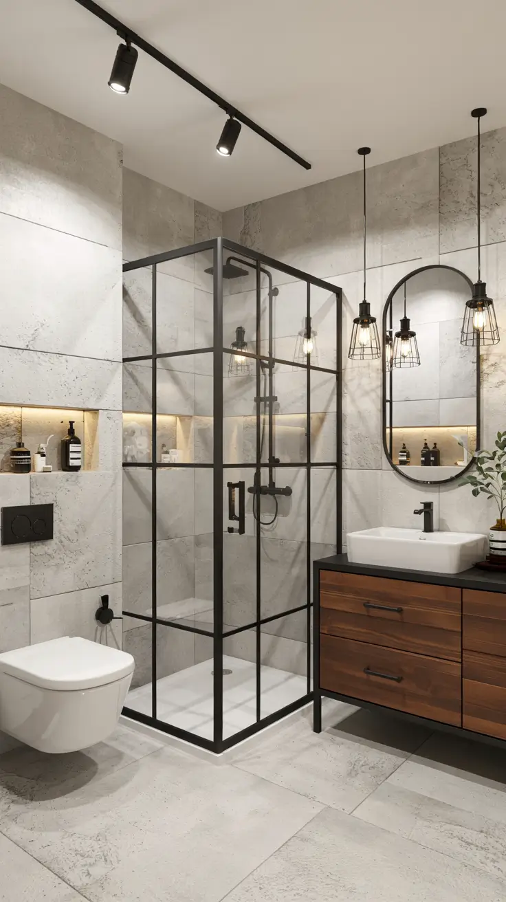 28 Bathroom Light Fixtures Ideas 2026: Modern, Industrial, and Art Deco Lighting Trends