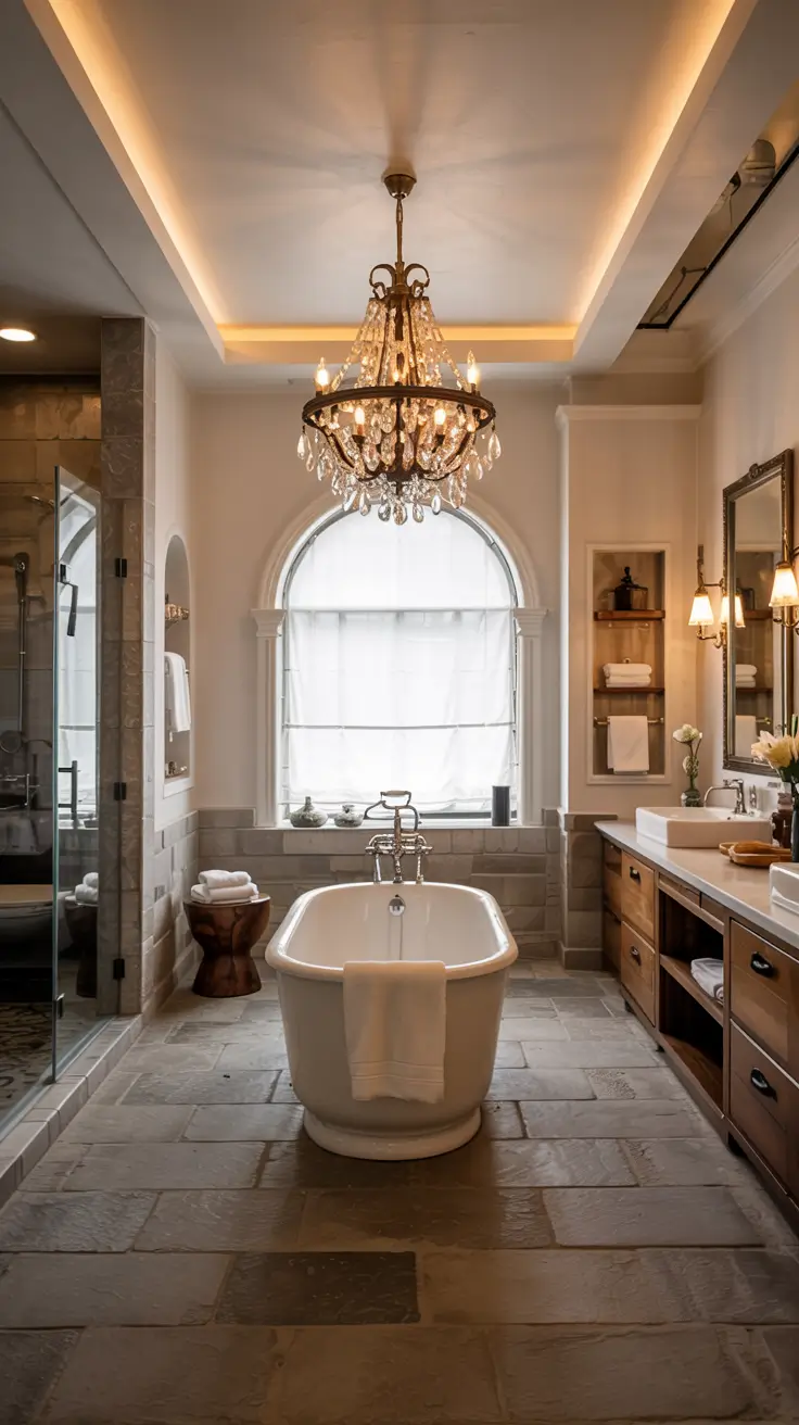 28 Bathroom Light Fixtures Ideas 2026: Modern, Industrial, and Art Deco Lighting Trends