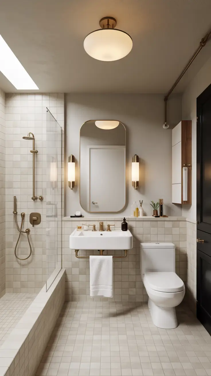28 Bathroom Light Fixtures Ideas 2026: Modern, Industrial, and Art Deco Lighting Trends