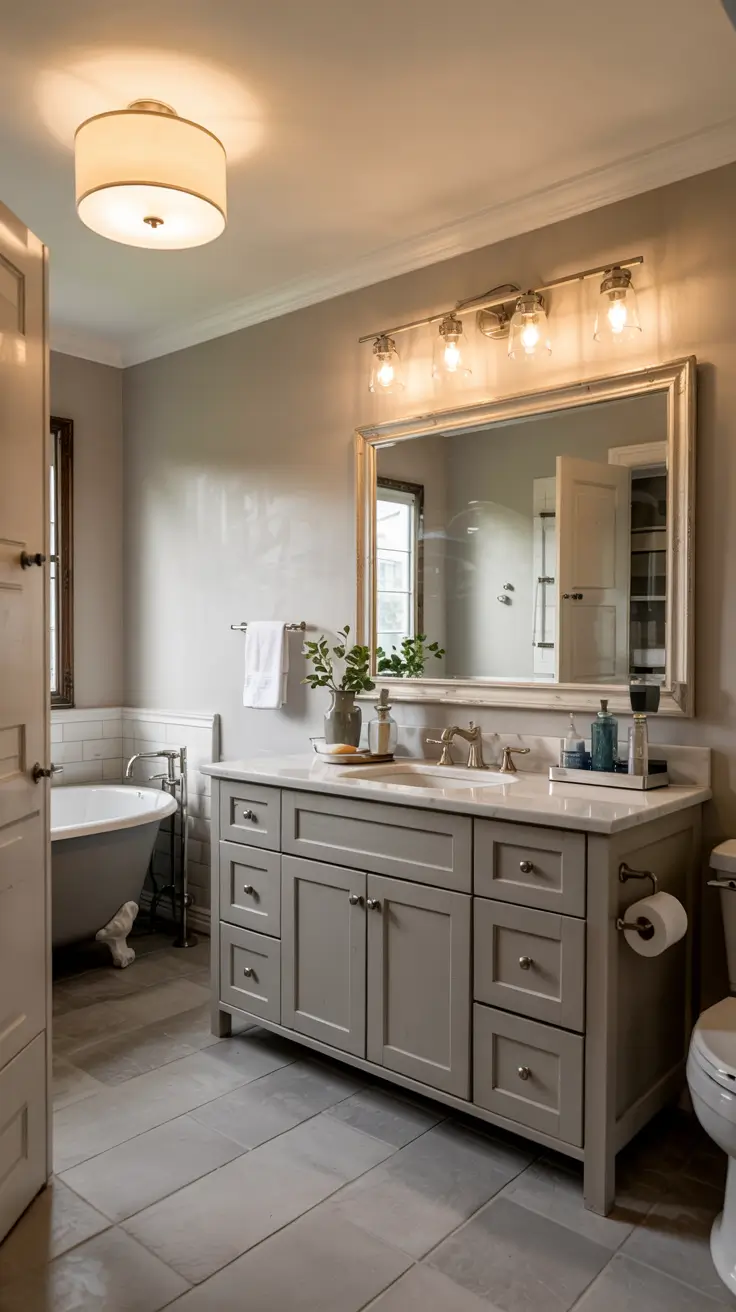 28 Bathroom Light Fixtures Ideas 2026: Modern, Industrial, and Art Deco Lighting Trends