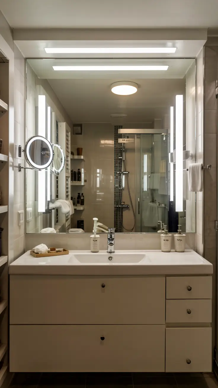 28 Bathroom Light Fixtures Ideas 2026: Modern, Industrial, and Art Deco Lighting Trends