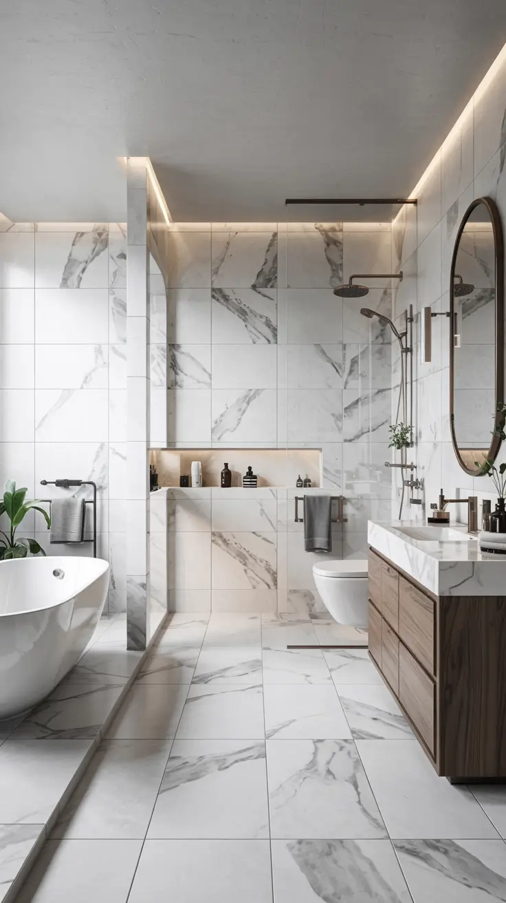 33 Bathroom Tile Ideas 2026: Stylish Designs for Every Space and Style