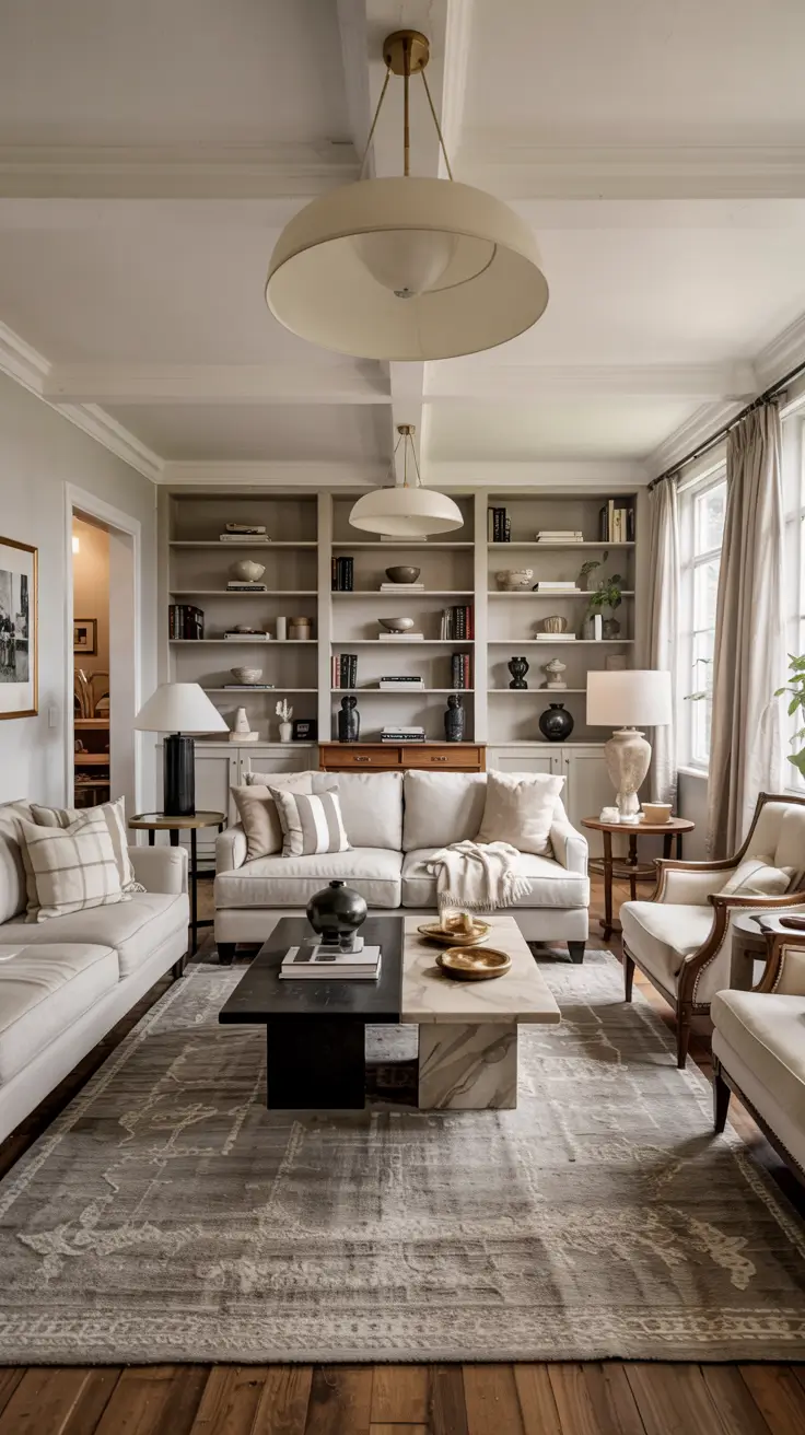 28 Classy Living Room Ideas 2026: Timeless Interior Design Inspiration for Modern Homes