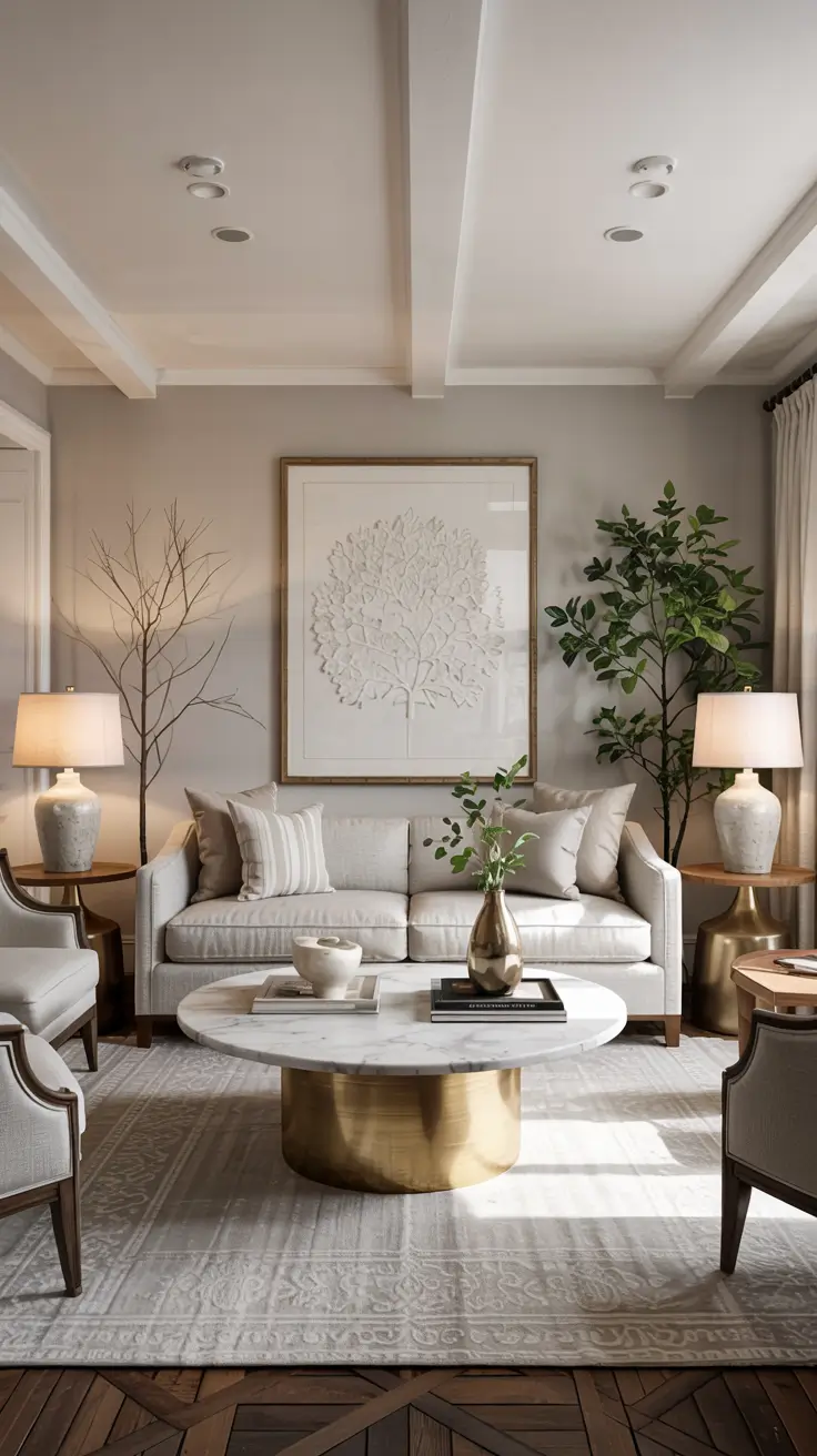 28 Classy Living Room Ideas 2026: Timeless Interior Design Inspiration for Modern Homes