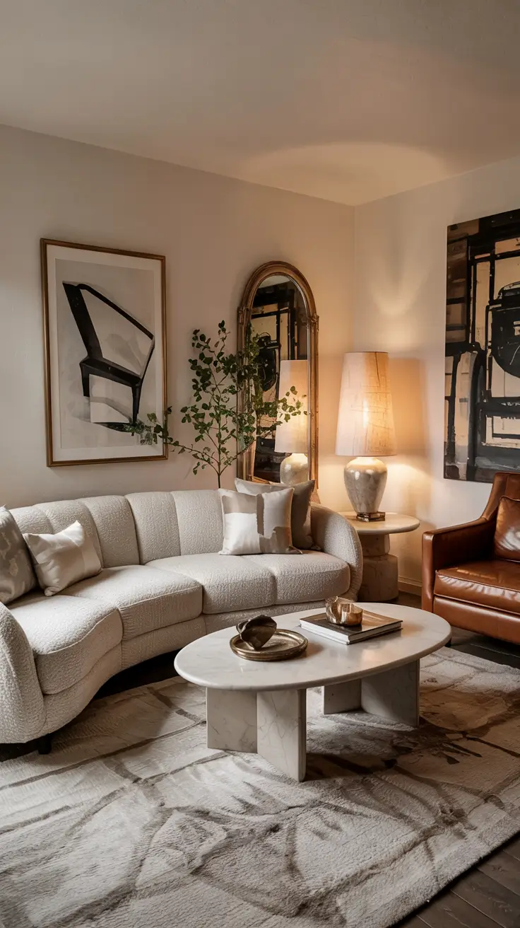 14 Curved Sofa Ideas for Living Room 2026