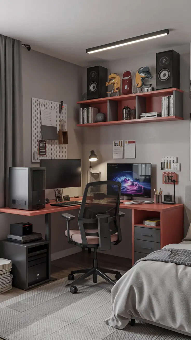35 Gaming Desk Ideas 2026 For Modern Bedrooms And Small Spaces