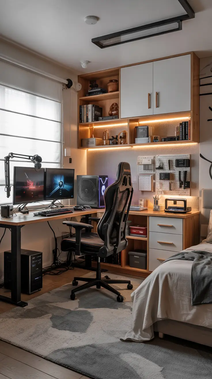 35 Gaming Desk Ideas 2026 For Modern Bedrooms And Small Spaces
