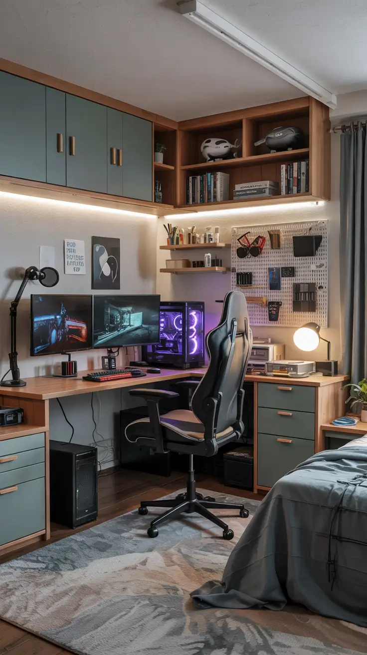35 Gaming Desk Ideas 2026 For Modern Bedrooms And Small Spaces