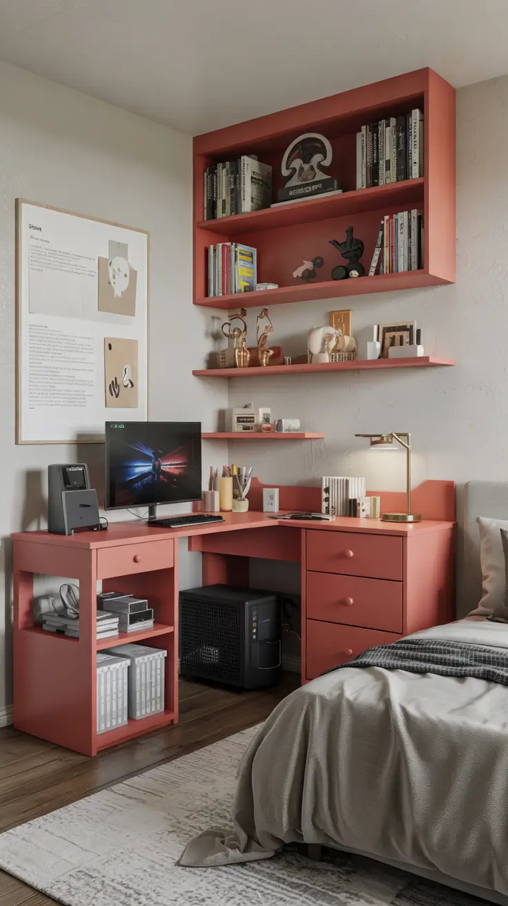 35 Gaming Desk Ideas 2026 For Modern Bedrooms And Small Spaces