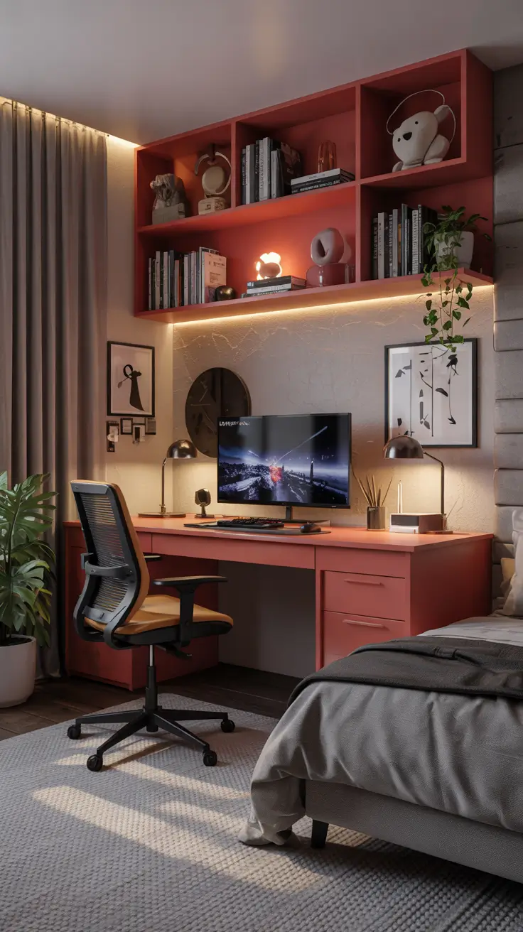 35 Gaming Desk Ideas 2026 For Modern Bedrooms And Small Spaces