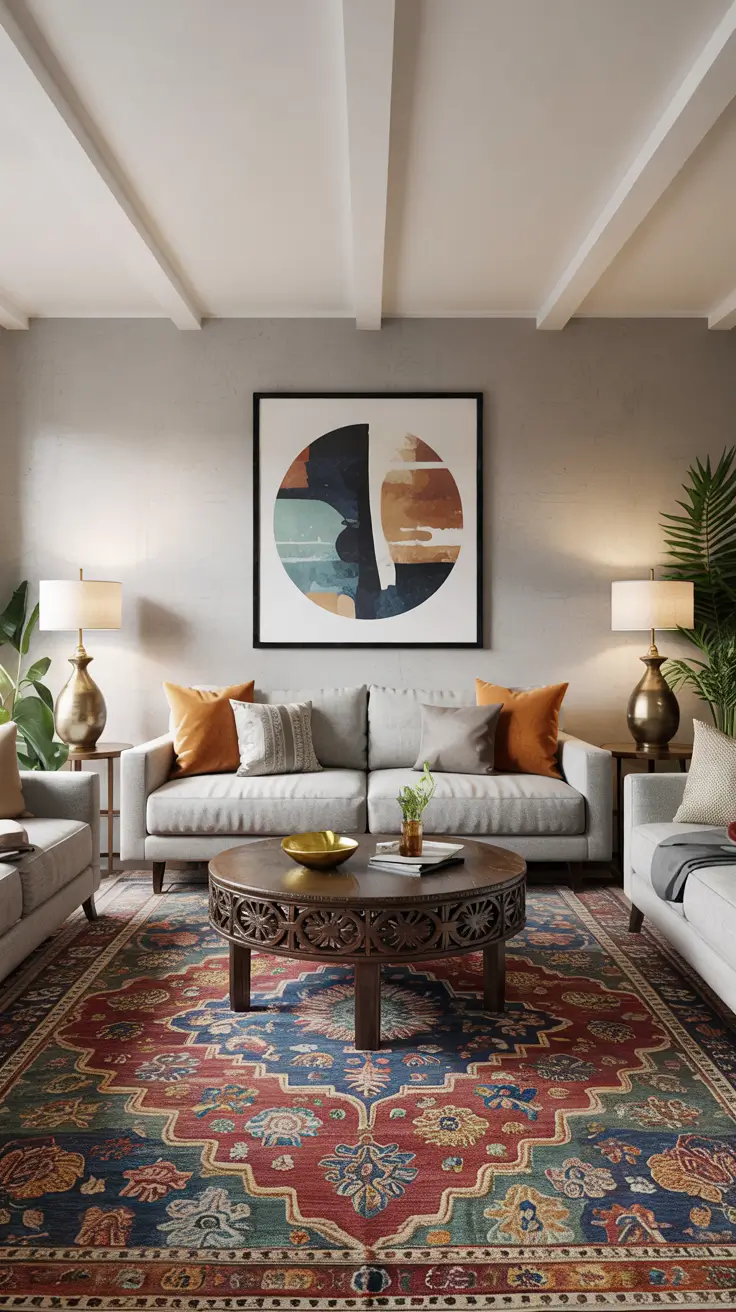 36 Living Room Carpet Ideas 2026: Modern, Cozy, and Stylish Designs for Every Home