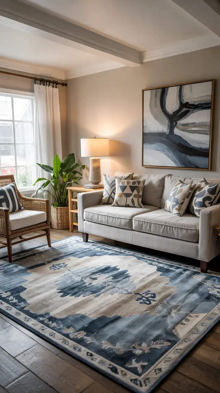 36 Living Room Carpet Ideas 2026: Modern, Cozy, and Stylish Designs for Every Home