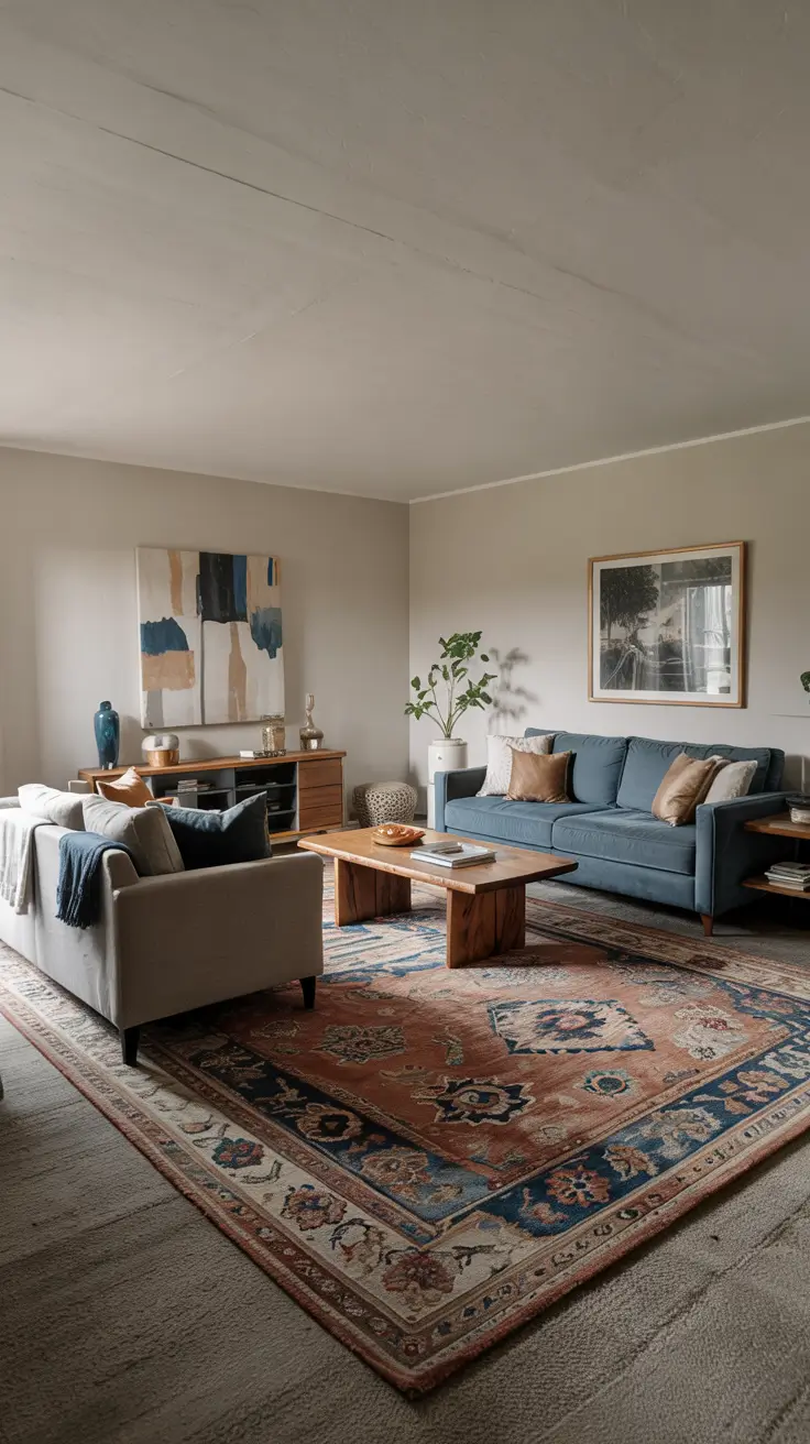 36 Living Room Carpet Ideas 2026: Modern, Cozy, and Stylish Designs for Every Home