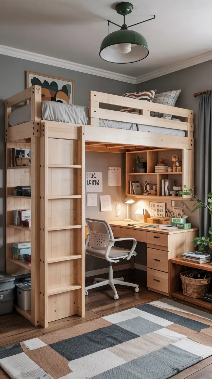 33 Loft Bed Ideas 2026 for Small Rooms, Adults, Teens, and Kids