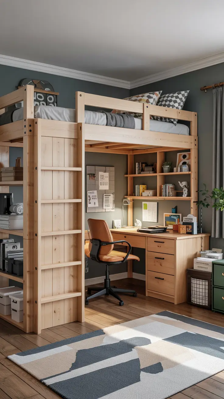 33 Loft Bed Ideas 2026 for Small Rooms, Adults, Teens, and Kids