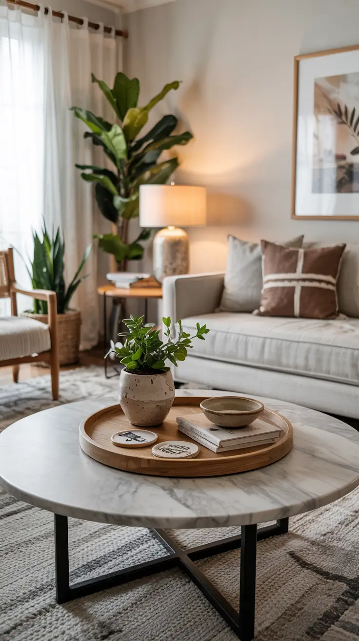 15 Round Table Living Room Ideas 2026 For Modern And Functional Interiors