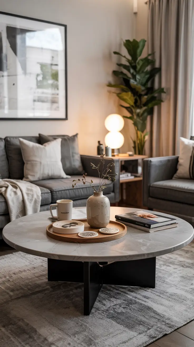 15 Round Table Living Room Ideas 2026 For Modern And Functional Interiors