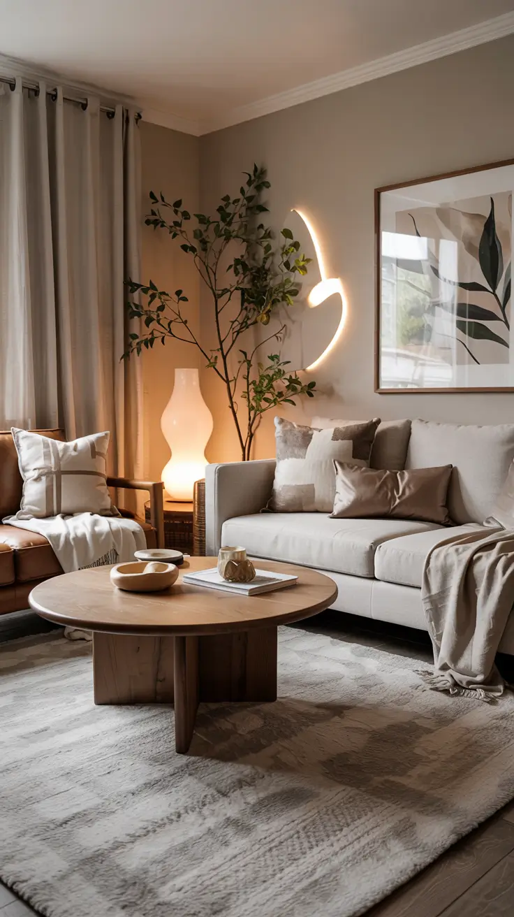 15 Round Table Living Room Ideas 2026 For Modern And Functional Interiors