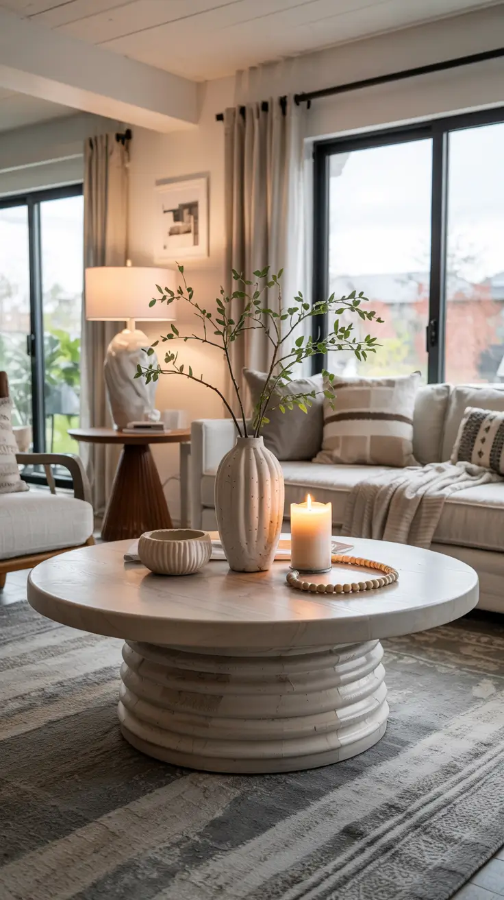 15 Round Table Living Room Ideas 2026 For Modern And Functional Interiors