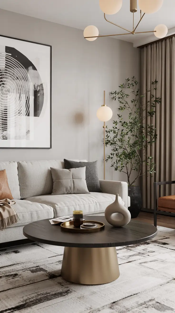 15 Round Table Living Room Ideas 2026 For Modern And Functional Interiors