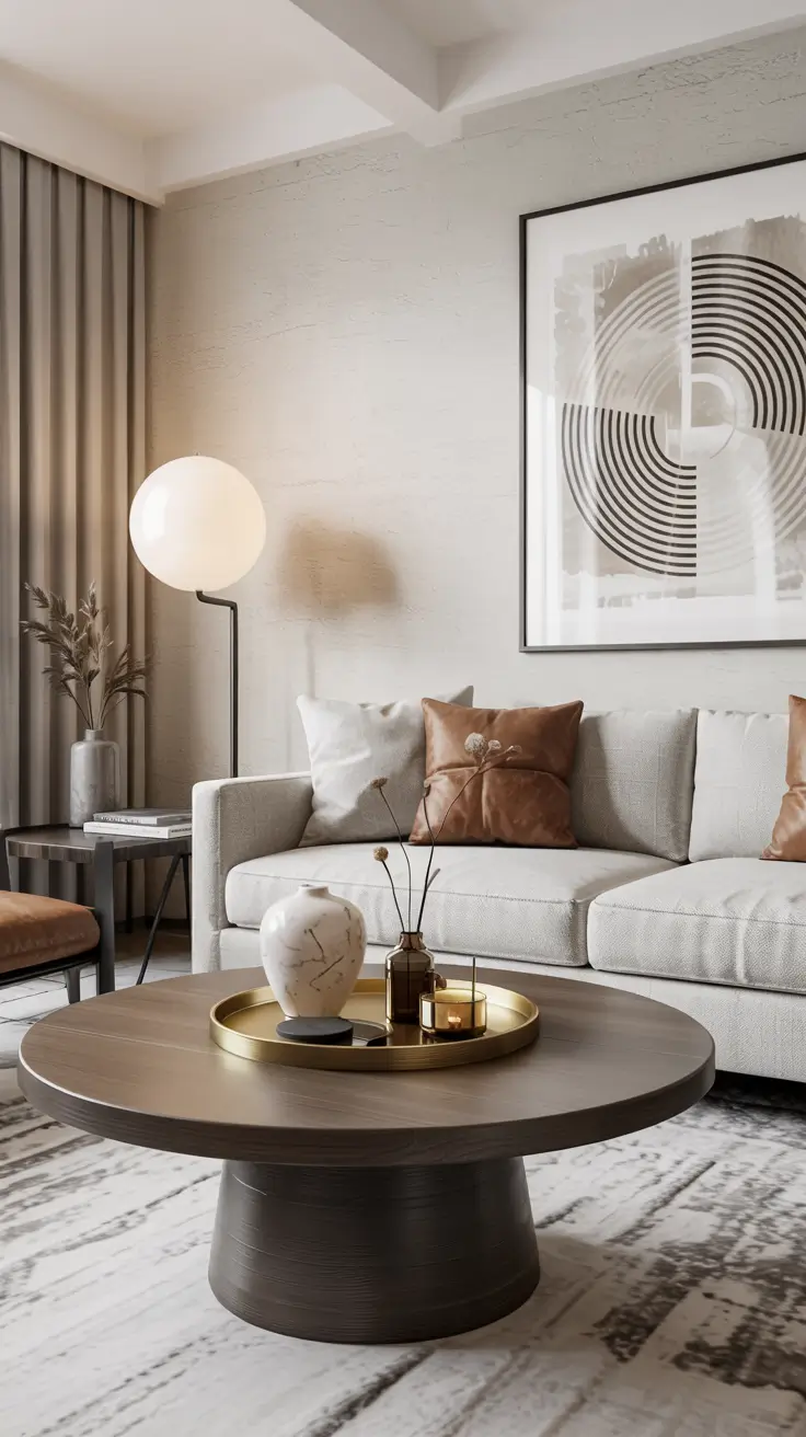 15 Round Table Living Room Ideas 2026 For Modern And Functional Interiors