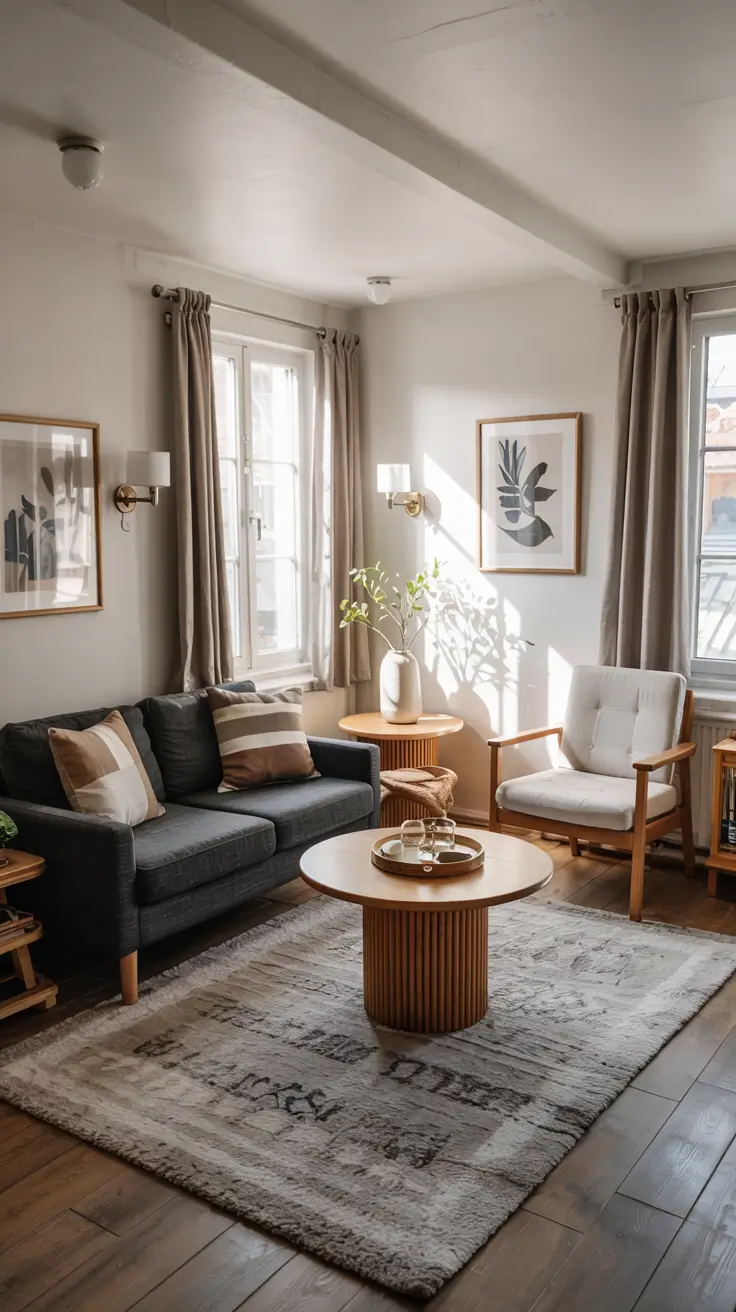 15 Round Table Living Room Ideas 2026 For Modern And Functional Interiors