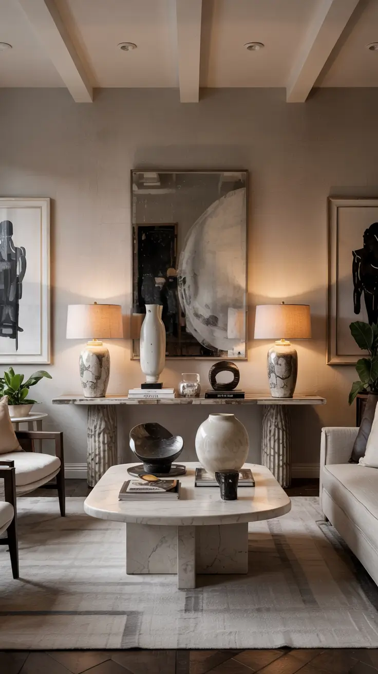 32 Sofa Table Design 2026 - Modern Ideas For Living Rooms And Luxury Interiors