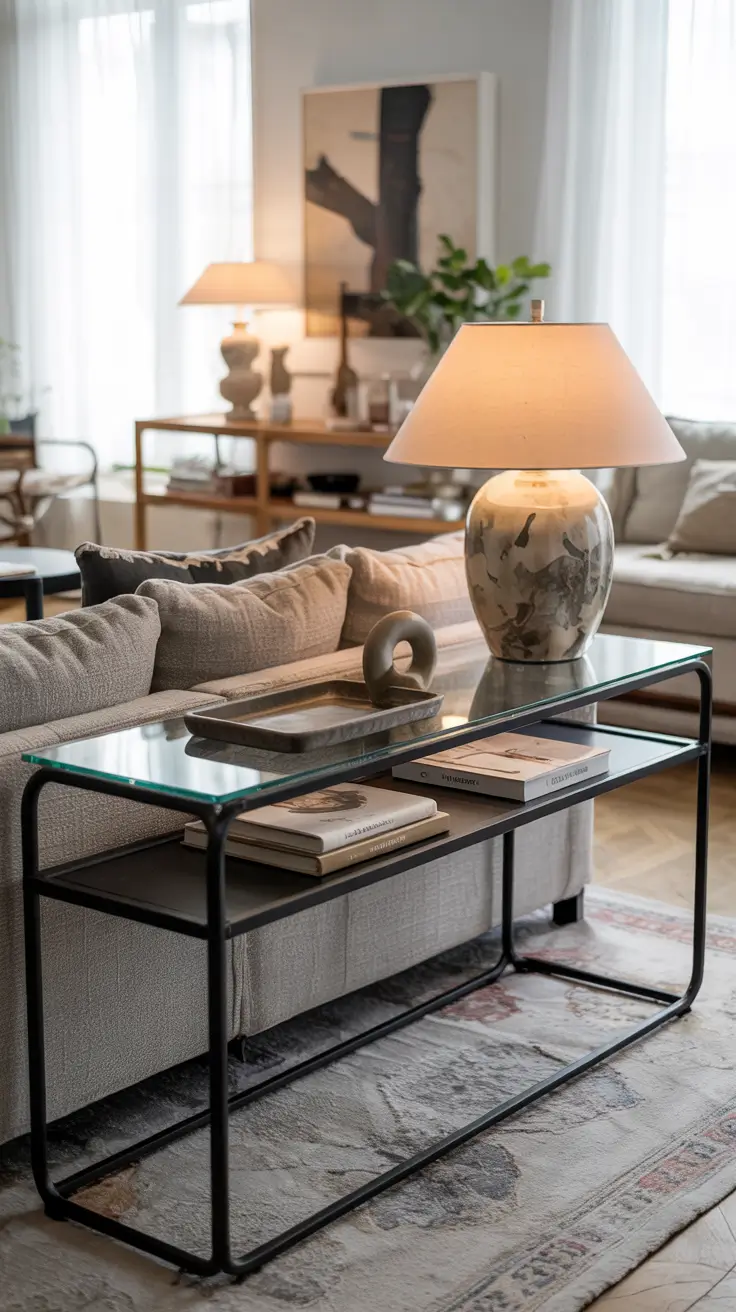 32 Sofa Table Design 2026 - Modern Ideas For Living Rooms And Luxury Interiors