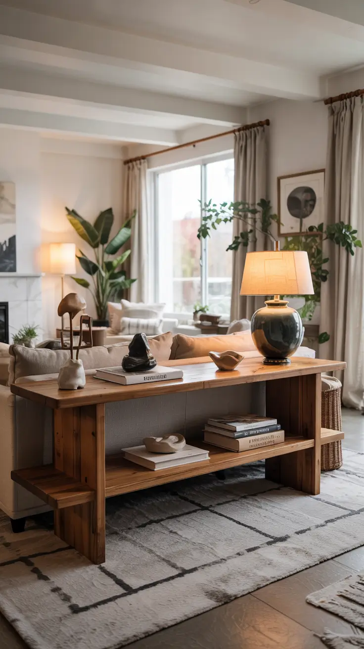 32 Sofa Table Design 2026 - Modern Ideas For Living Rooms And Luxury Interiors