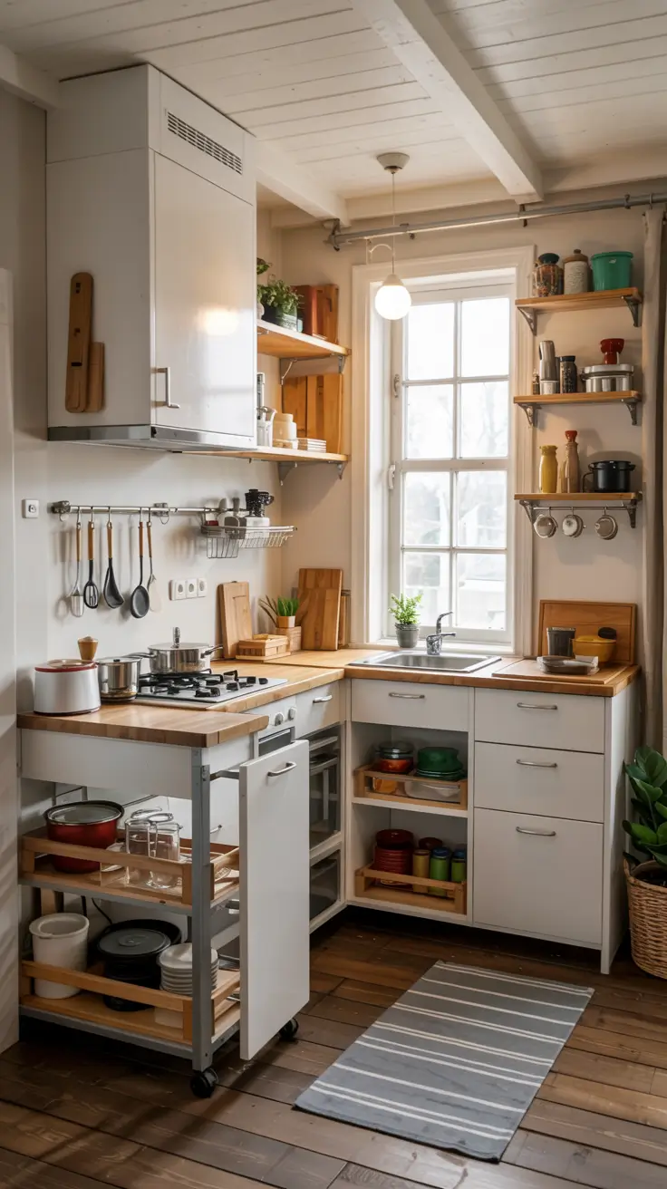 30 Tiny Kitchen Design 2026: Smart, Space-Saving Ideas For Small Apartments