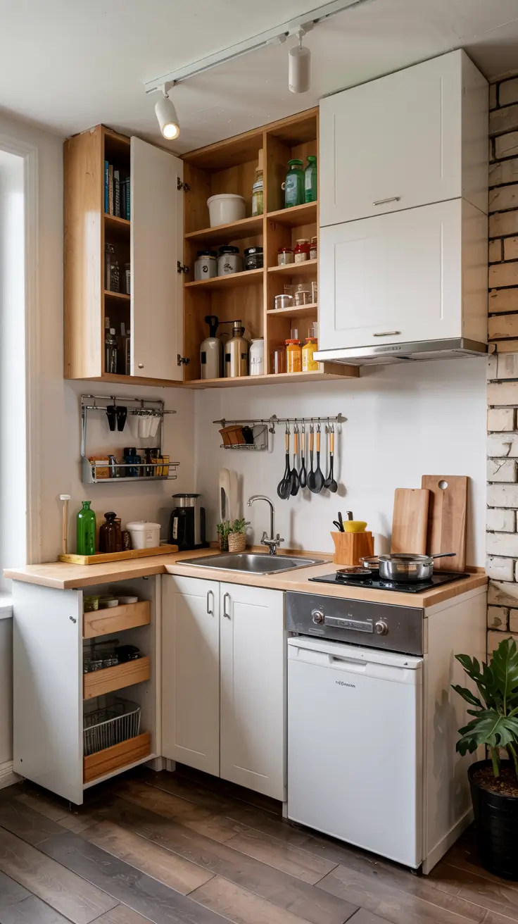 30 Tiny Kitchen Design 2026: Smart, Space-Saving Ideas For Small Apartments