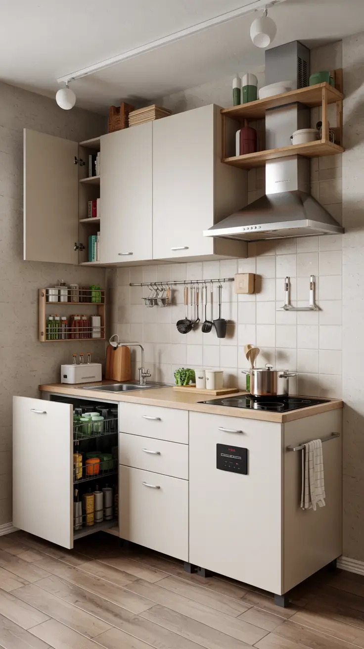 30 Tiny Kitchen Design 2026: Smart, Space-Saving Ideas For Small Apartments