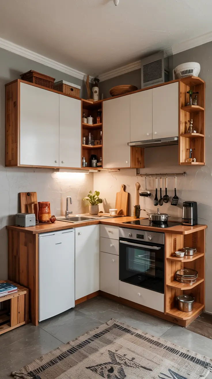 30 Tiny Kitchen Design 2026: Smart, Space-Saving Ideas For Small Apartments