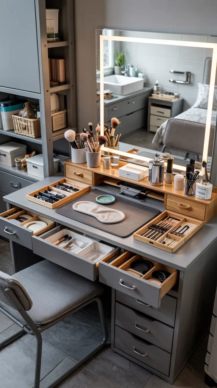 20 Vanity Desk Ideas 2026 For Modern Bedroom Aesthetic And Makeup Organization