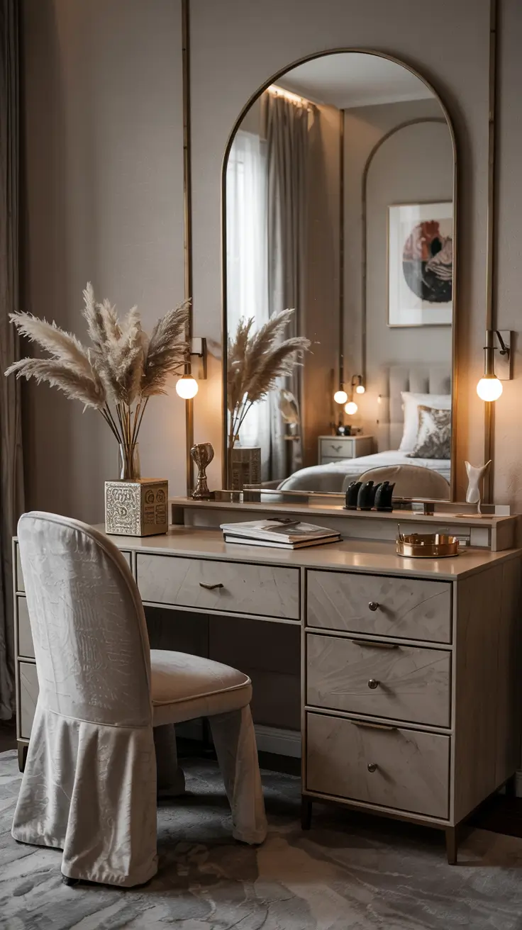 20 Vanity Desk Ideas 2026 For Modern Bedroom Aesthetic And Makeup Organization