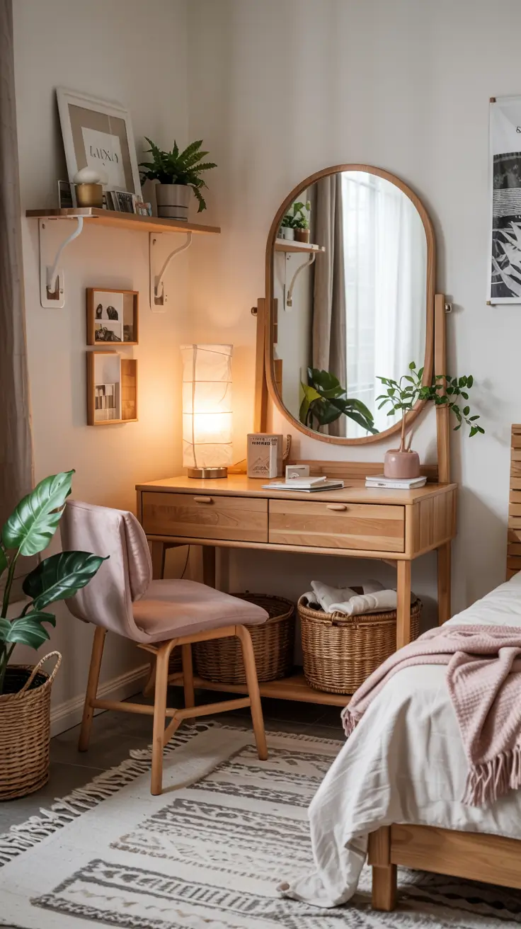 20 Vanity Desk Ideas 2026 For Modern Bedroom Aesthetic And Makeup Organization