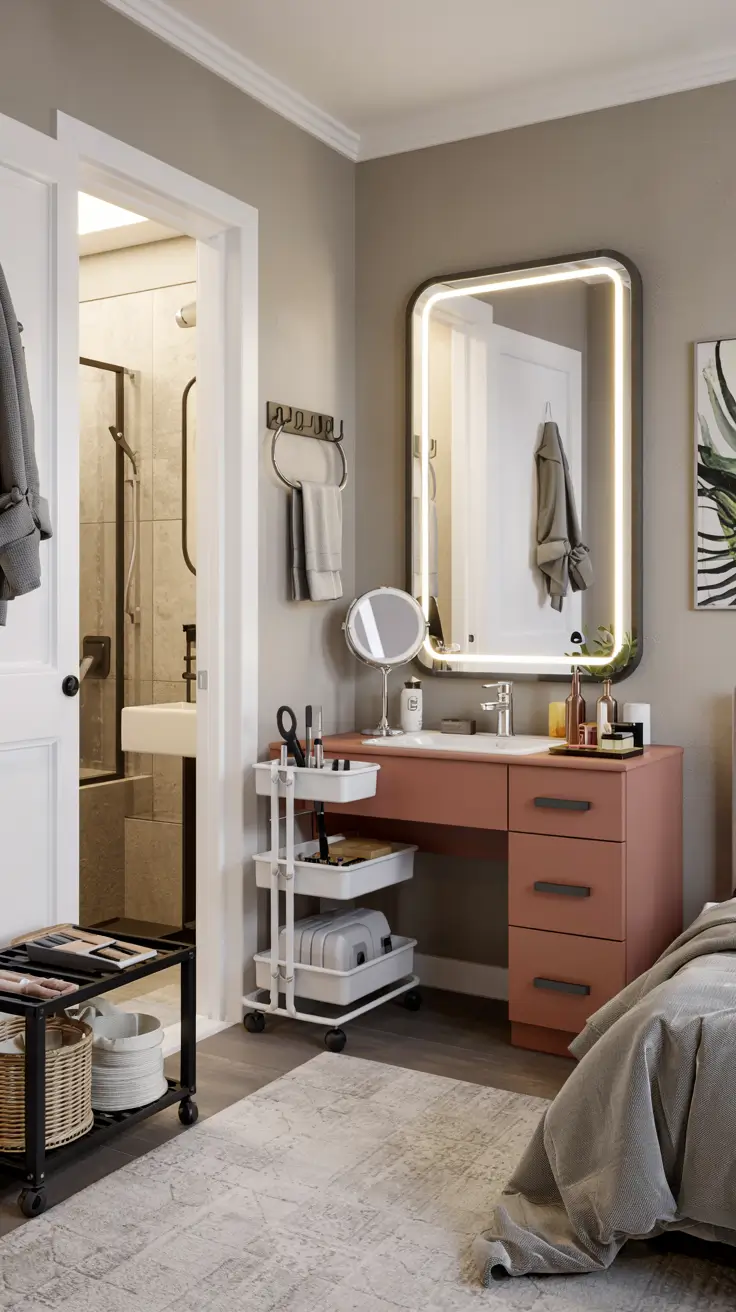 20 Vanity Desk Ideas 2026 For Modern Bedroom Aesthetic And Makeup Organization