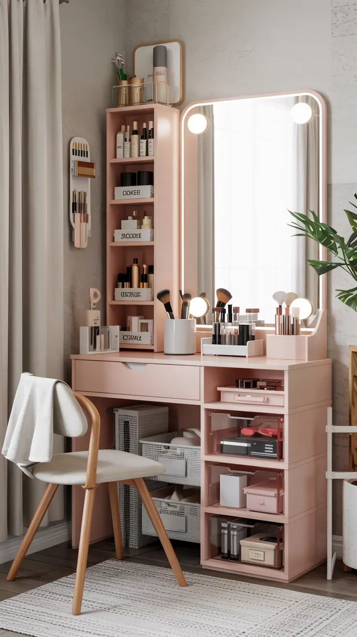 20 Vanity Desk Ideas 2026 For Modern Bedroom Aesthetic And Makeup Organization