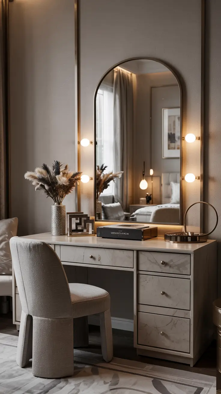 20 Vanity Desk Ideas 2026 For Modern Bedroom Aesthetic And Makeup Organization