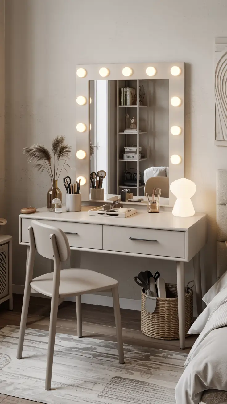 20 Vanity Desk Ideas 2026 For Modern Bedroom Aesthetic And Makeup Organization