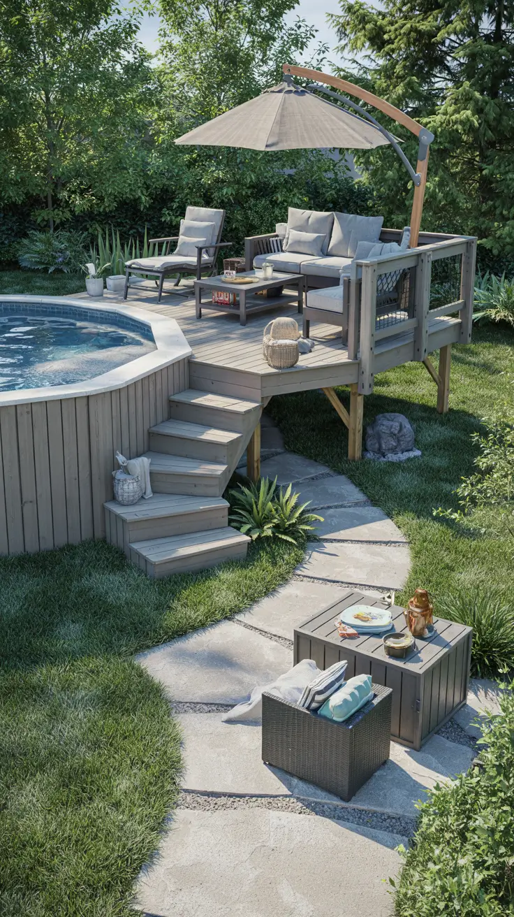 36 Above Ground Pool Ideas 2026 For Beautiful Backyard Design
