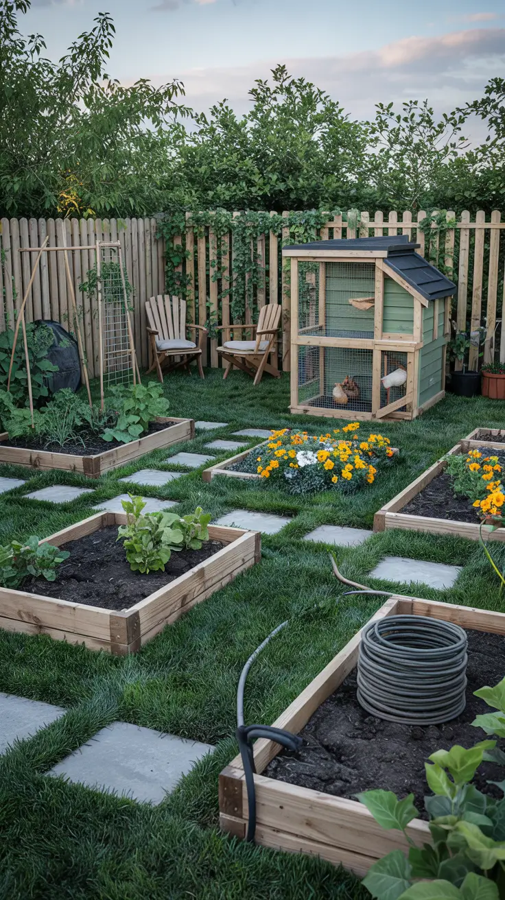 33 Backyard Garden Design 2026 Ideas – Modern Layouts, Vegetable Gardens