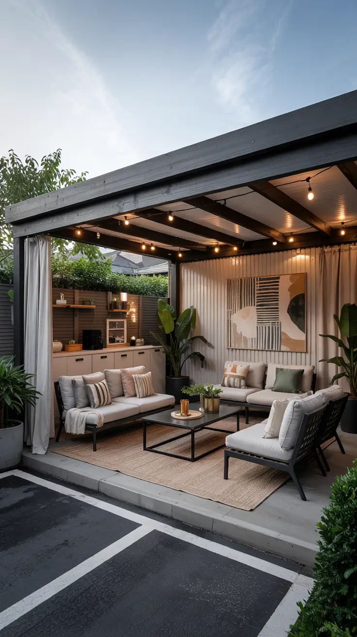 16 Carport Outdoor Ideas 2026 For Patio Living Space Decorating And ...