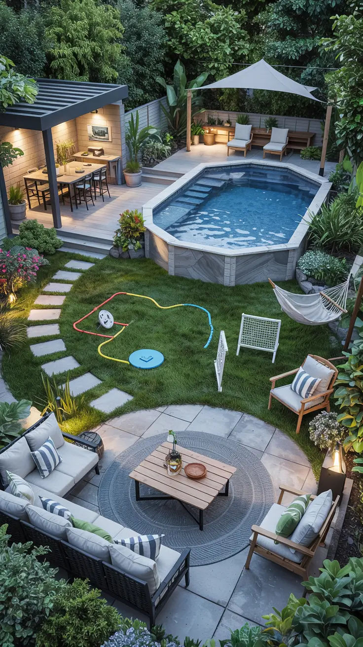 26 Family Backyard Layout Ideas 2026 For Modern And Functional Outdoor Spaces