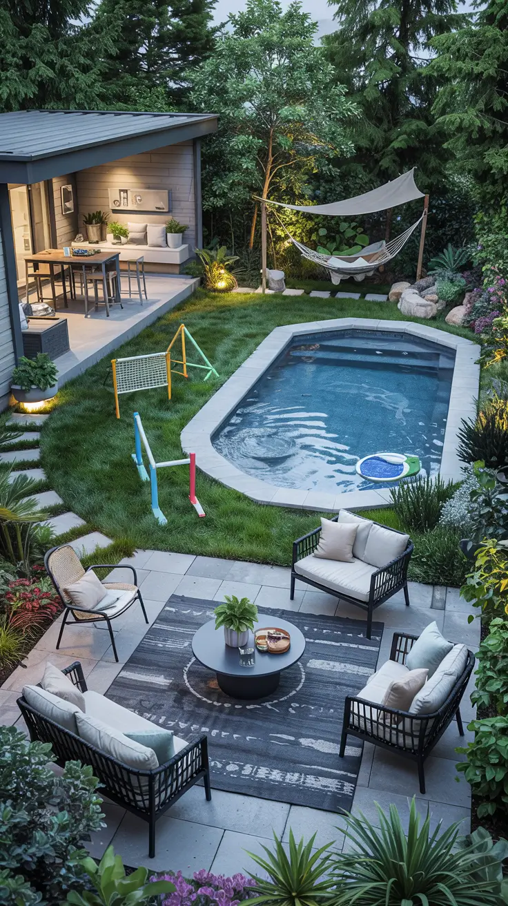 26 Family Backyard Layout Ideas 2026 For Modern And Functional Outdoor Spaces